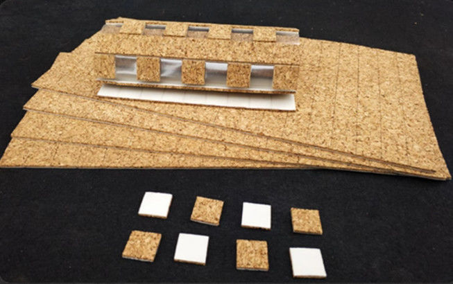 Pads de protección de corcho natural de madera blanda para proteger las superficies de los muebles