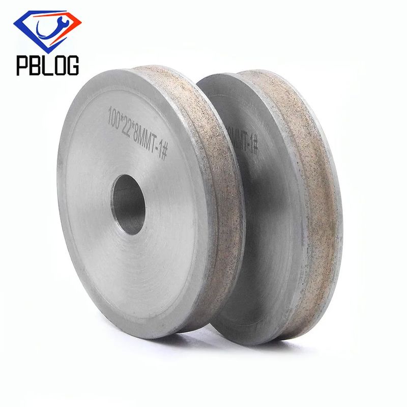 PBLOG Molino de diamantes 240 Grita Redonda de borde de arbor agujero 12/22/30mm Velocidad máxima 4500rpm