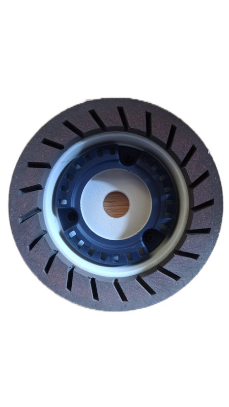 120# - 240# Blanco Marrón Dureza de resina de alta durabilidad Rueda de resina de 12 mm Agujero interior inferior a 2800RPM