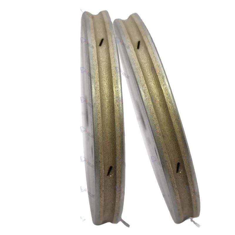 150 mm rueda de pulido de diamantes de borde redondo para un rendimiento duradero y resistencia 240